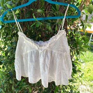 Zara Trafaluc collection cropped tank